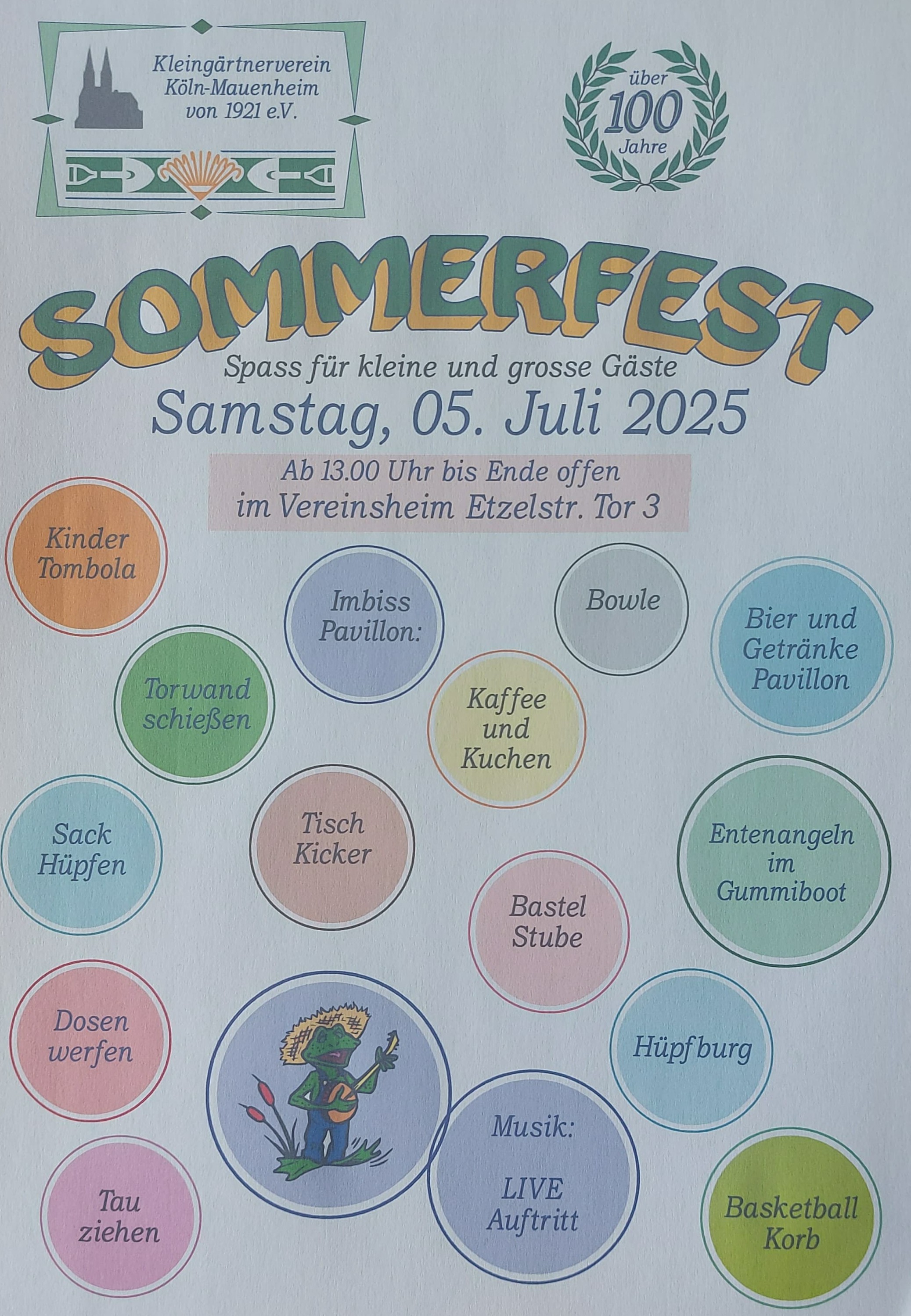 Sommerfest Banner